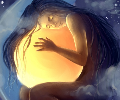 Moon Fairy Painting screenshot #1 480x400