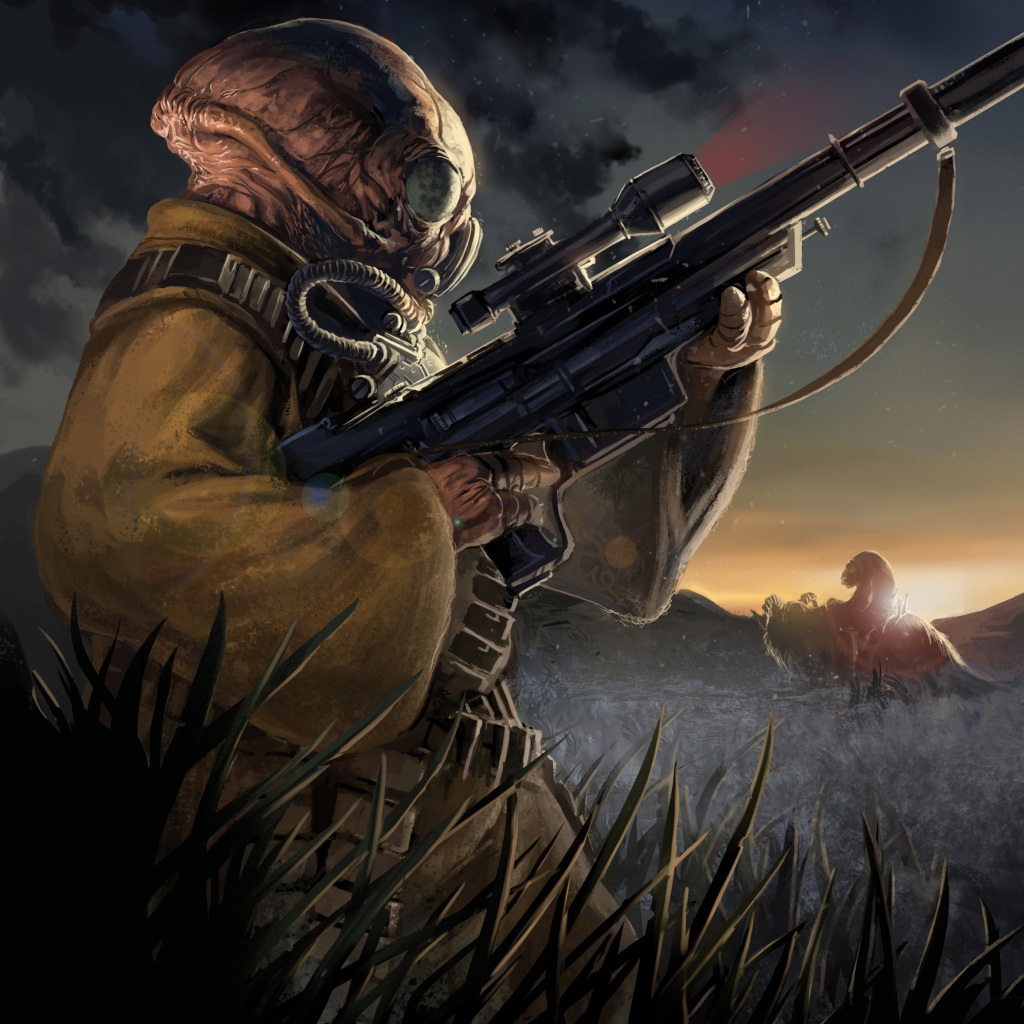 Das Sniper doomsday Wallpaper 1024x1024