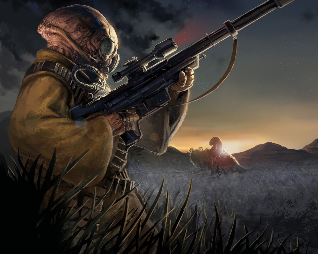 Das Sniper doomsday Wallpaper 1280x1024