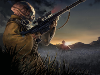 Das Sniper doomsday Wallpaper 320x240