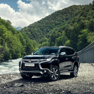 Обои Mitsubishi Pajero Sport для телефона и на рабочий стол iPad mini 2