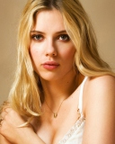 Screenshot №1 pro téma Beautiful Scarlett Johansson 128x160
