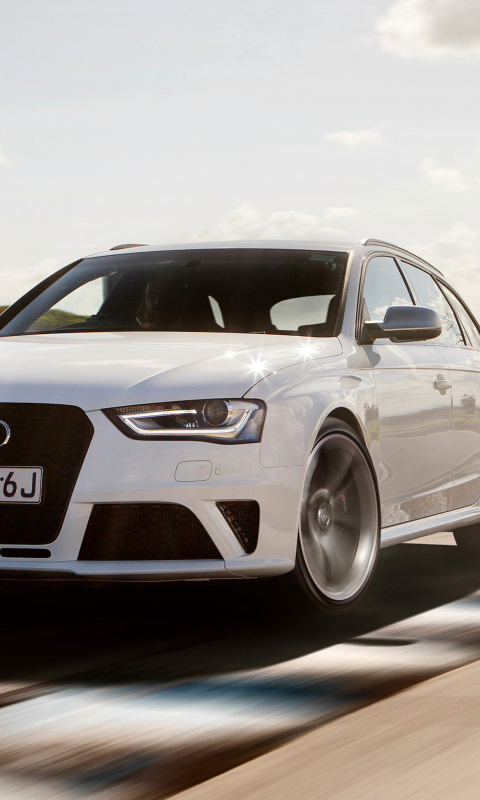 Audi RS4 wallpaper 480x800