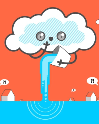 Kostenloses Pretty Cloud Wallpaper für LG Glance