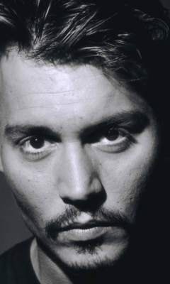 Johnny Depp Actor wallpaper 240x400