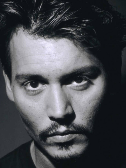 Das Johnny Depp Actor Wallpaper 480x640