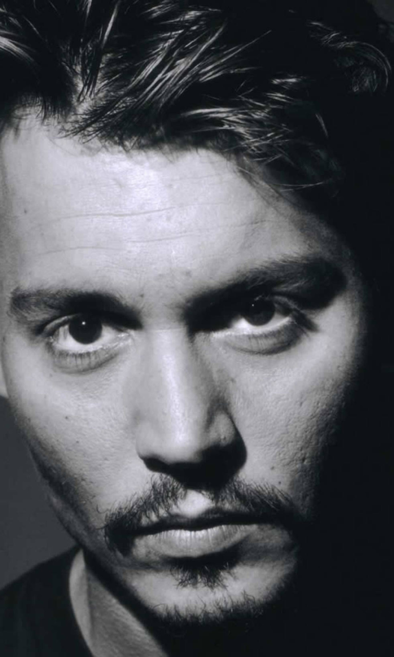 Обои Johnny Depp Actor 768x1280