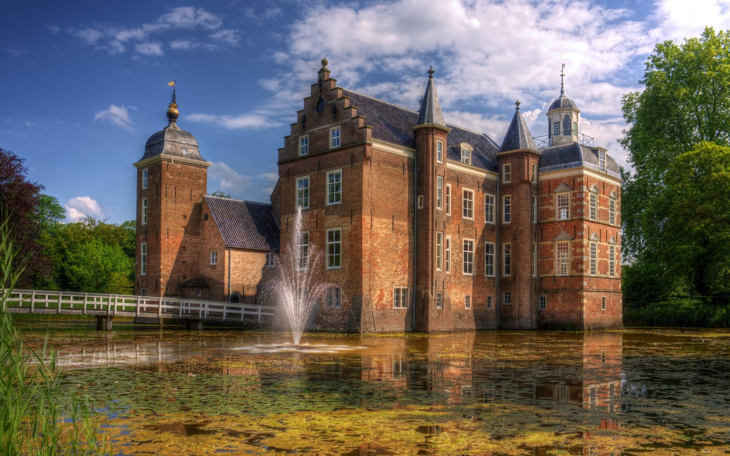 Fondo de pantalla Netherlands Kasteel Ruurlo 1440x900