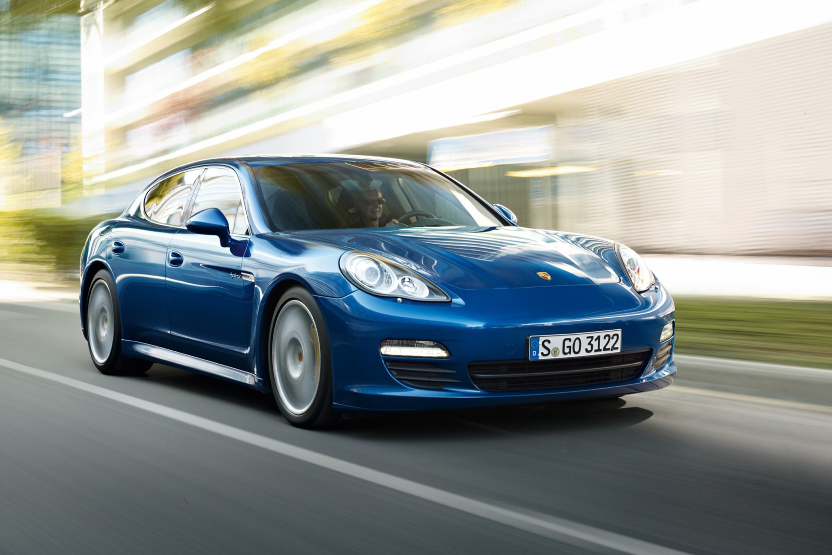 Das Porsche Panamera S Hybrid Wallpaper 2880x1920