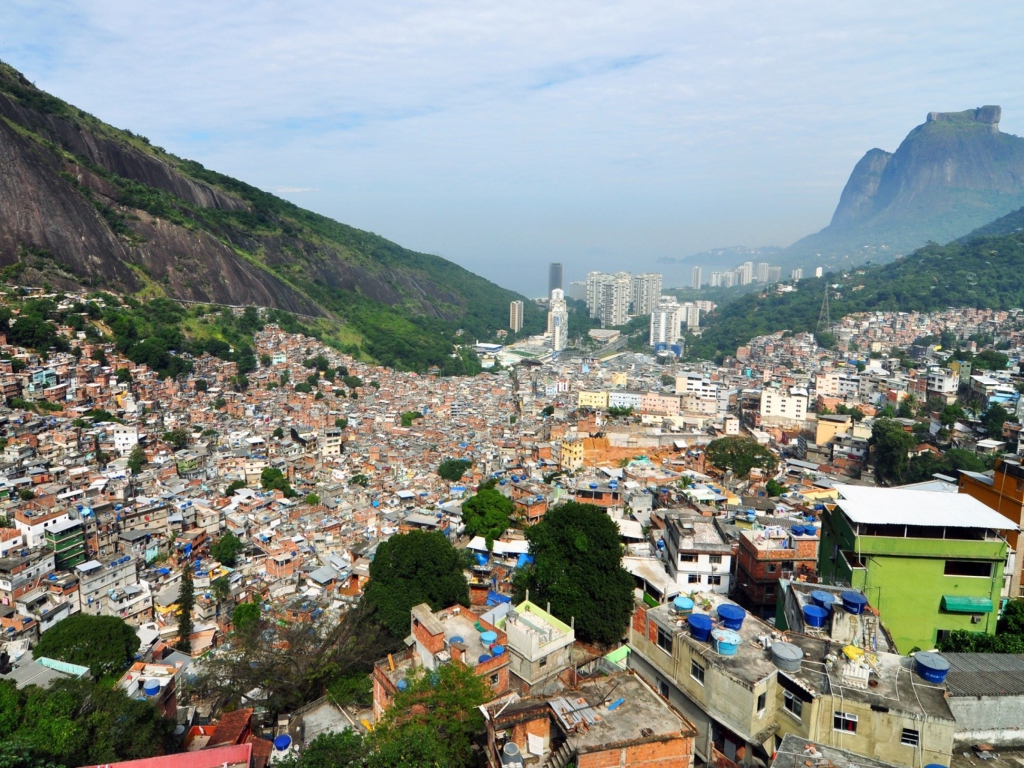 Sfondi Rio De Janeiro Slum 1024x768
