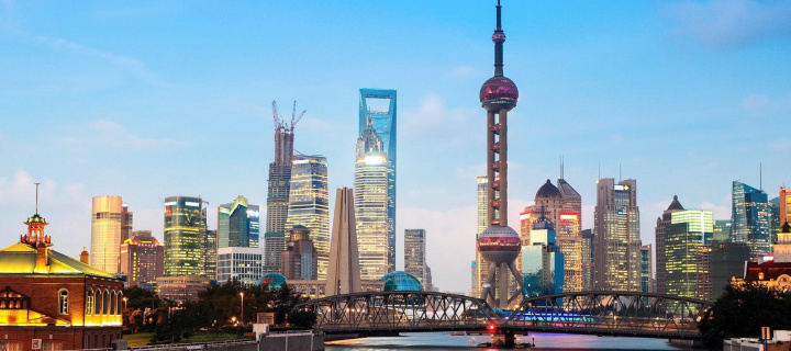 Shanghai Bund Waterfront Area screenshot #1 720x320