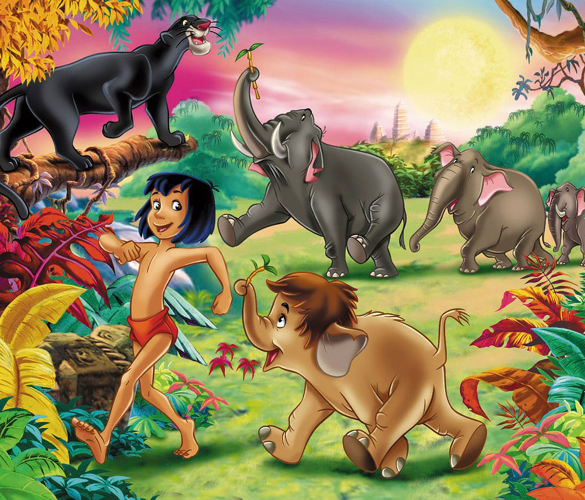 Sfondi Jungle Book 1200x1024