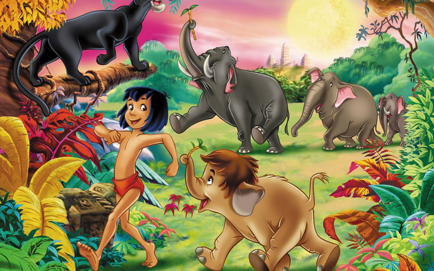 Screenshot №1 pro téma Jungle Book 1440x900