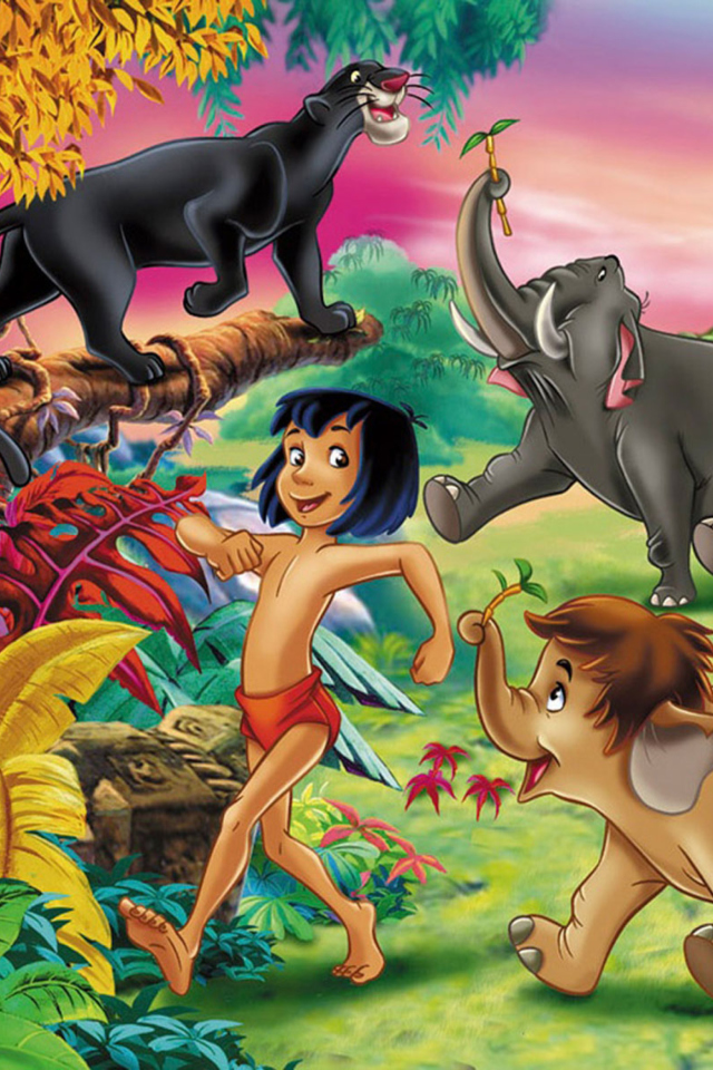 Das Jungle Book Wallpaper 640x960