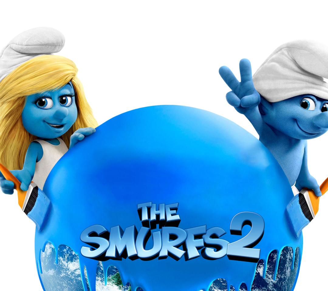 Fondo de pantalla The Smurfs 2 1080x960