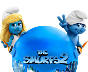 Fondo de pantalla The Smurfs 2 176x144
