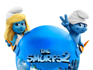 Fondo de pantalla The Smurfs 2 320x240