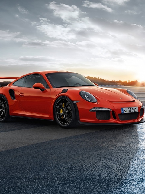 Fondo de pantalla Porsche 911 GT3 RS 480x640