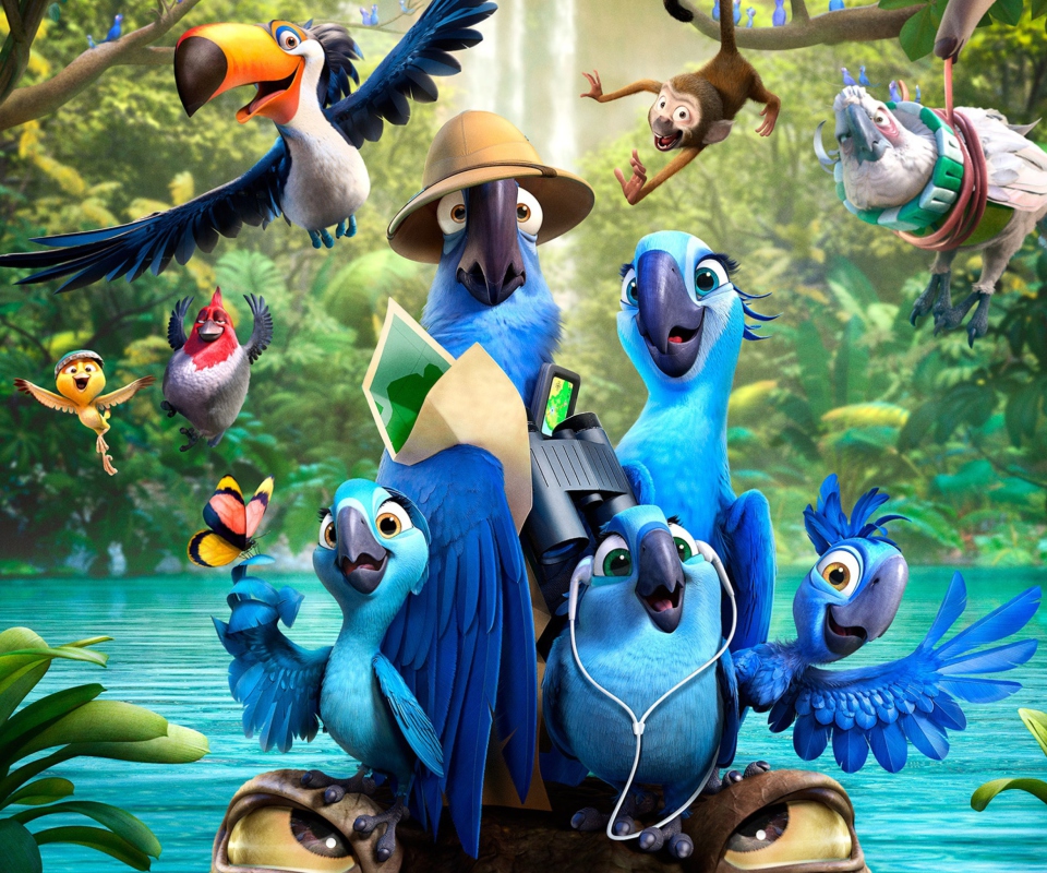 Fondo de pantalla Rio 2 Movie 960x800