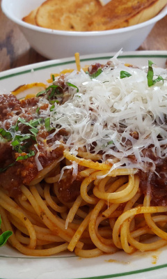 Screenshot №1 pro téma Spaghetti bolognese 240x400
