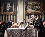 Gangsters and gangster disassembly wallpaper 176x144