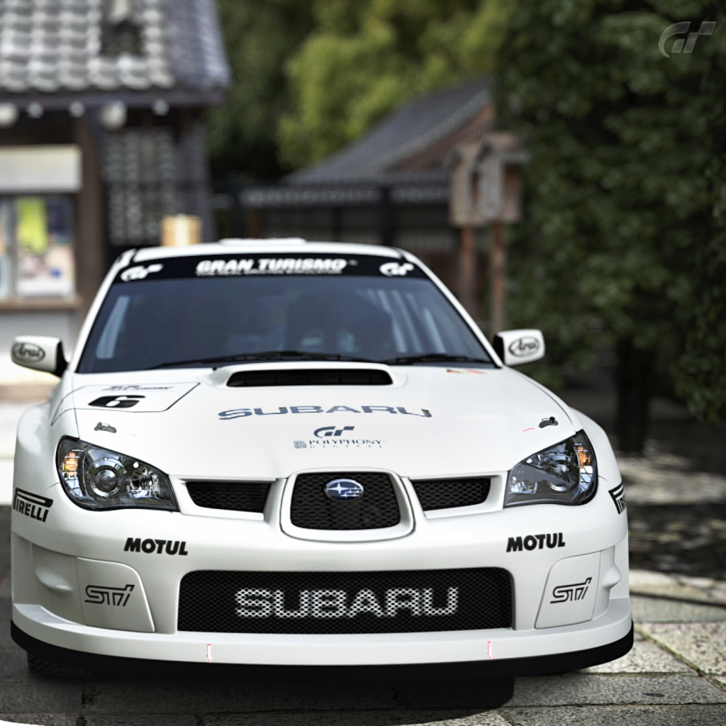 Subaru STI wallpaper 1024x1024