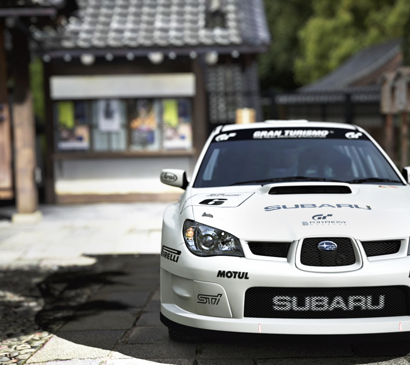 Subaru STI wallpaper 1440x1280