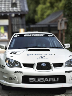 Subaru STI wallpaper 240x320