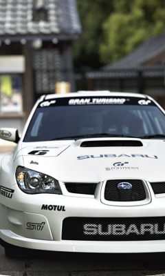 Subaru STI wallpaper 240x400