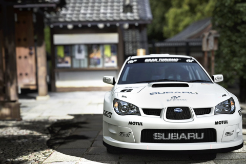 Fondo de pantalla Subaru STI 480x320