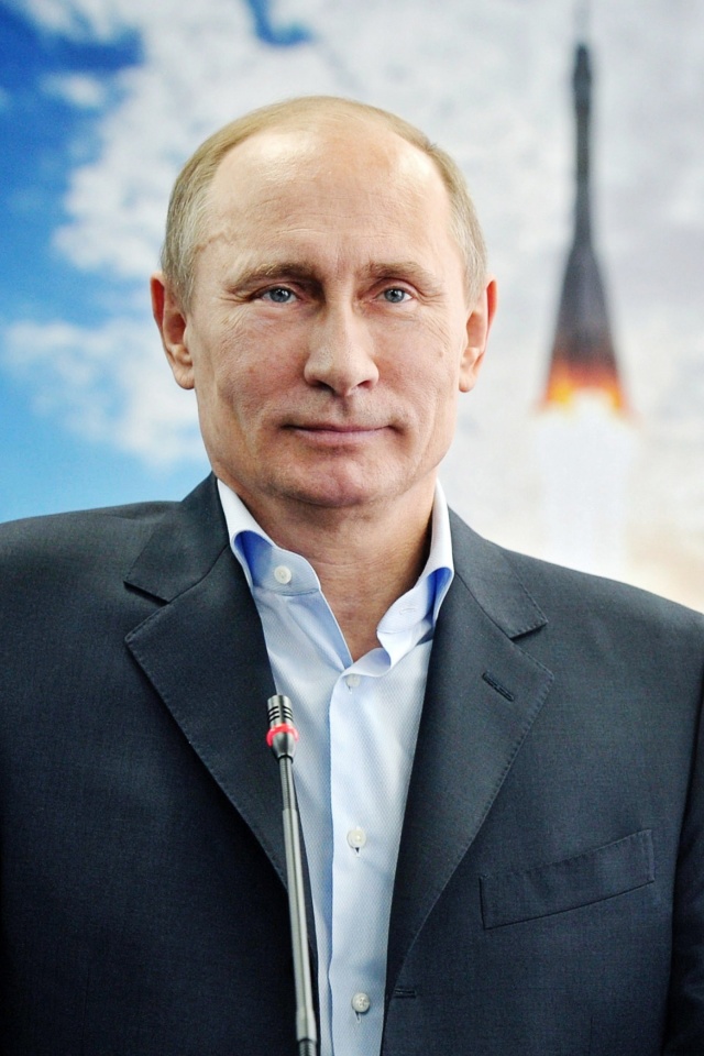 Fondo de pantalla Vladimir Putin 640x960