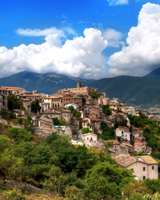 Capestrano Comune in Abruzzo - Obrázkek zdarma pro 176x220