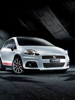 Fiat Grande Punto Abarth wallpaper 240x320