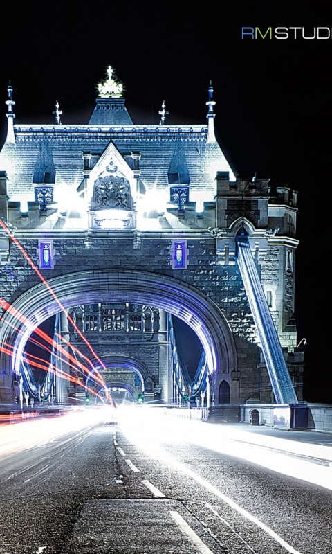 Das London Tower Bridge Wallpaper 480x800