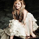 Обои Avril Lavigne 128x128