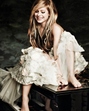 Das Avril Lavigne Wallpaper 176x220