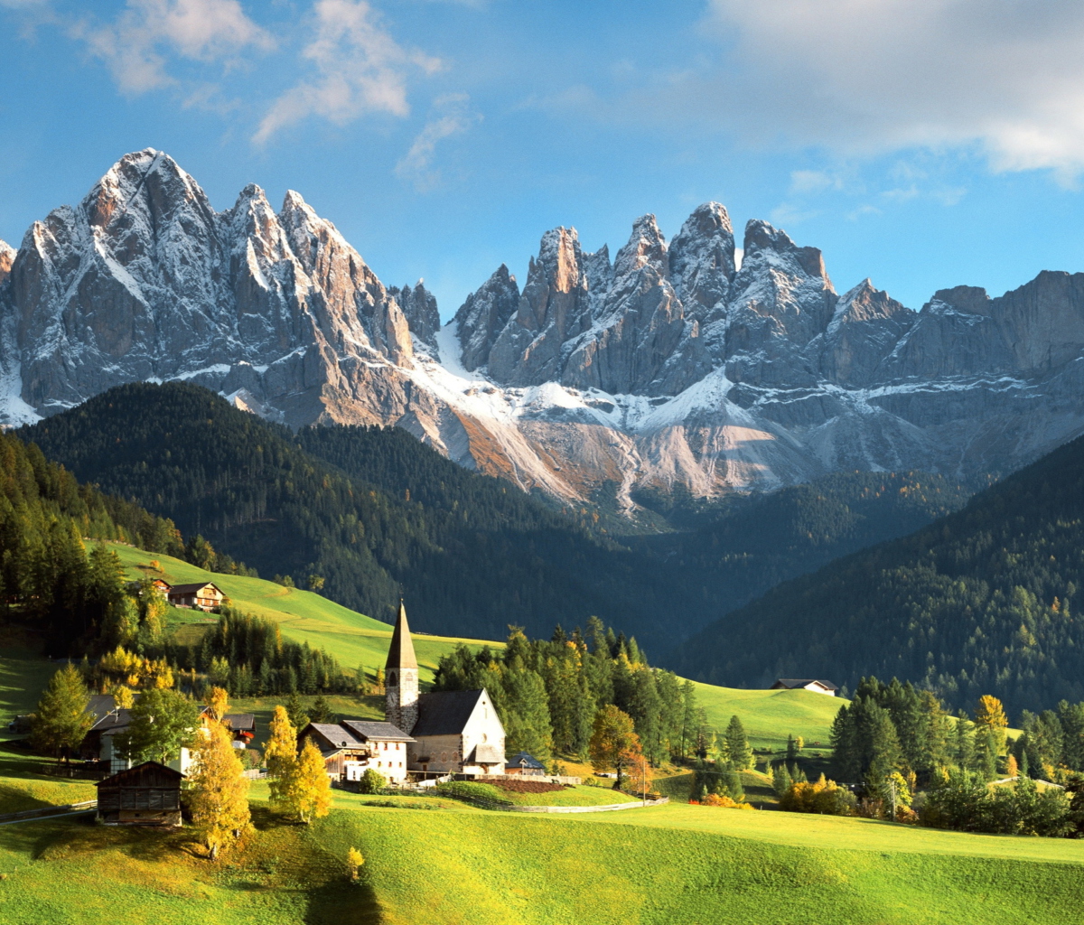 Screenshot №1 pro téma House In Italian Alps 1200x1024