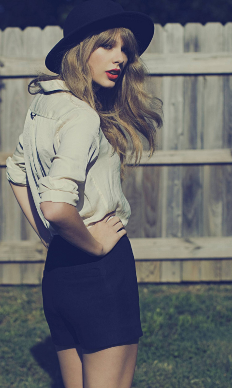 Sfondi Taylor Swift 480x800