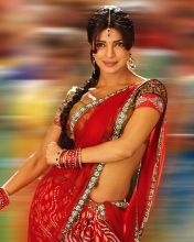 Обои Priyanka Chopra In Saree 176x220