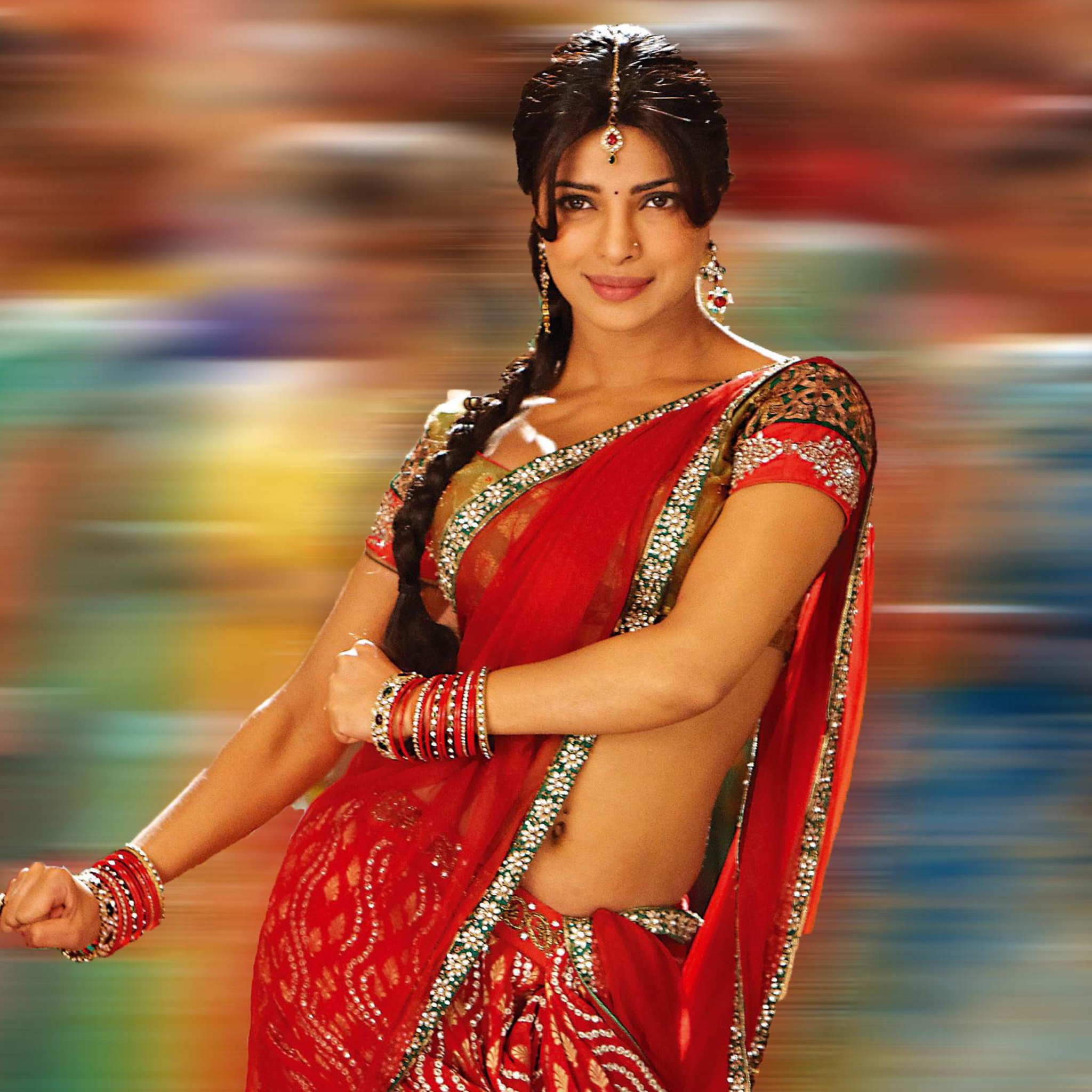 Screenshot №1 pro téma Priyanka Chopra In Saree 2048x2048
