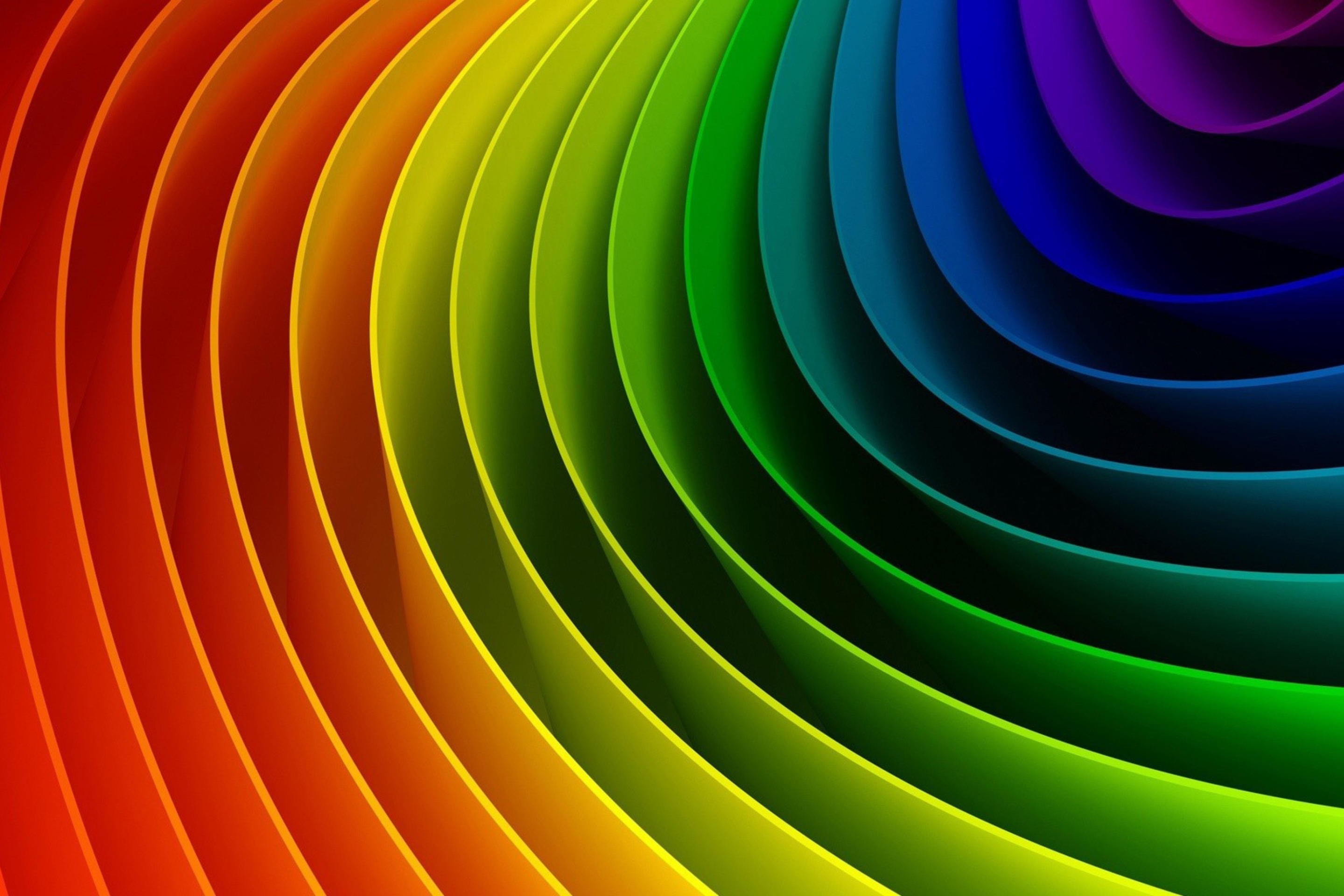 Обои Abstract Rainbow 2880x1920