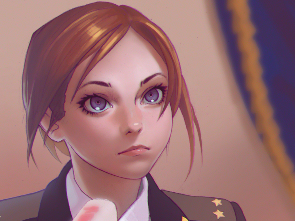 Das Natalia Poklonskaya Anime Girl Wallpaper 1024x768