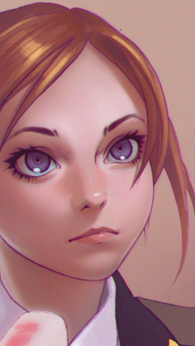 Fondo de pantalla Natalia Poklonskaya Anime Girl 640x1136