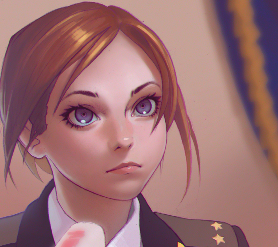 Natalia Poklonskaya Anime Girl wallpaper 960x854
