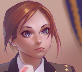 Natalia Poklonskaya Anime Girl papel de parede para celular para iPad mini