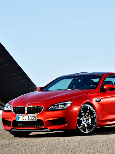 Sfondi BMW M6 Coupe 2015 480x640