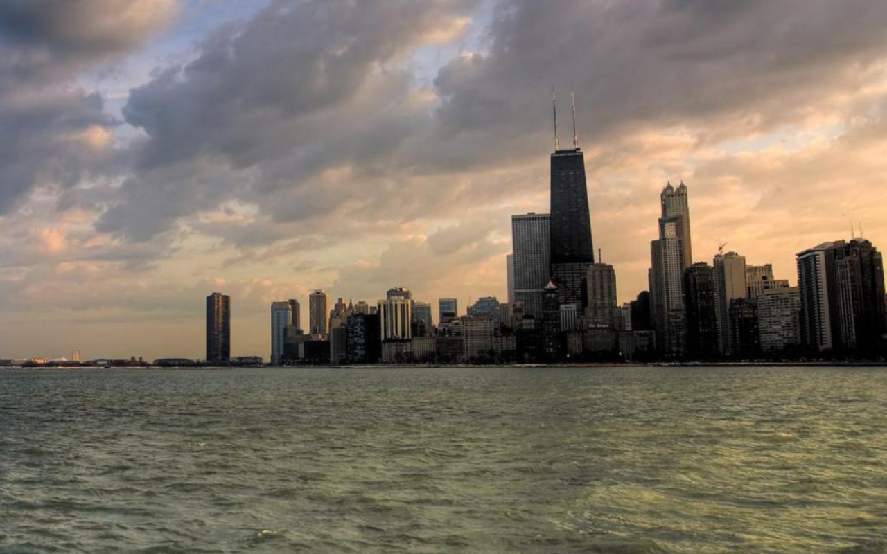 Screenshot №1 pro téma Chicago Skyline 1280x800