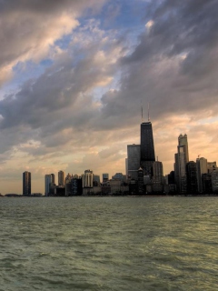 Screenshot №1 pro téma Chicago Skyline 240x320