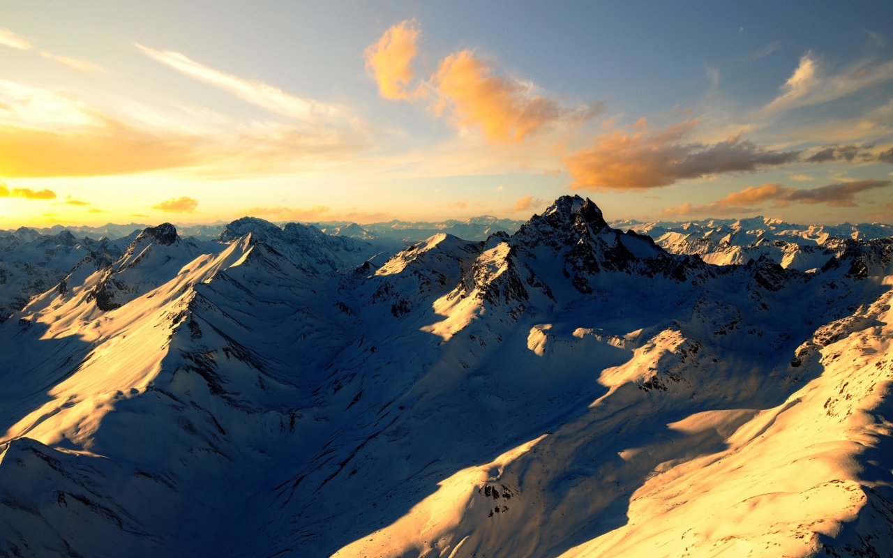 Screenshot №1 pro téma Swiss Alps 1280x800