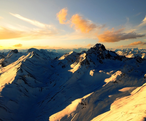 Screenshot №1 pro téma Swiss Alps 480x400